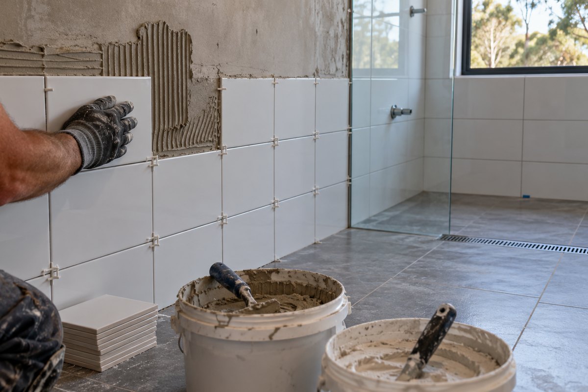 Illustrative photo for Bathroom tiling in Albury