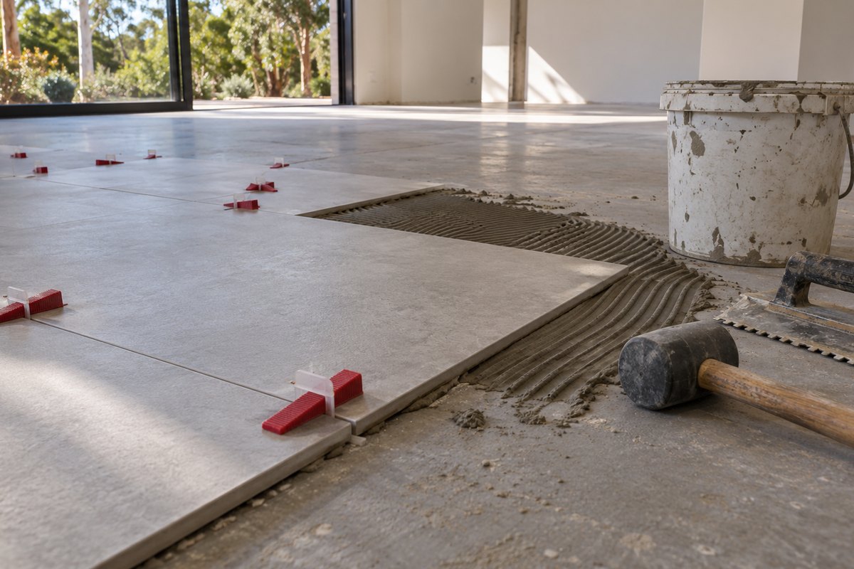 Illustrative photo for Floor tiling in Albury